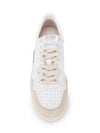 Medalist Goatskin Low Top Sneakers White - AUTRY - BALAAN 5