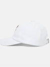 Large Fox Head Embroidered 6P Ball Cap White - MAISON KITSUNE - BALAAN 3