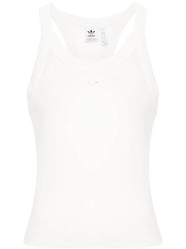 Premium Essential Tank Sleeveless White - ADIDAS - BALAAN 1