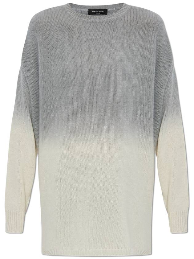 Fabiana Filippi Wool Sweater, Women's, Grey - FABIANA FILIPPI - BALAAN 1