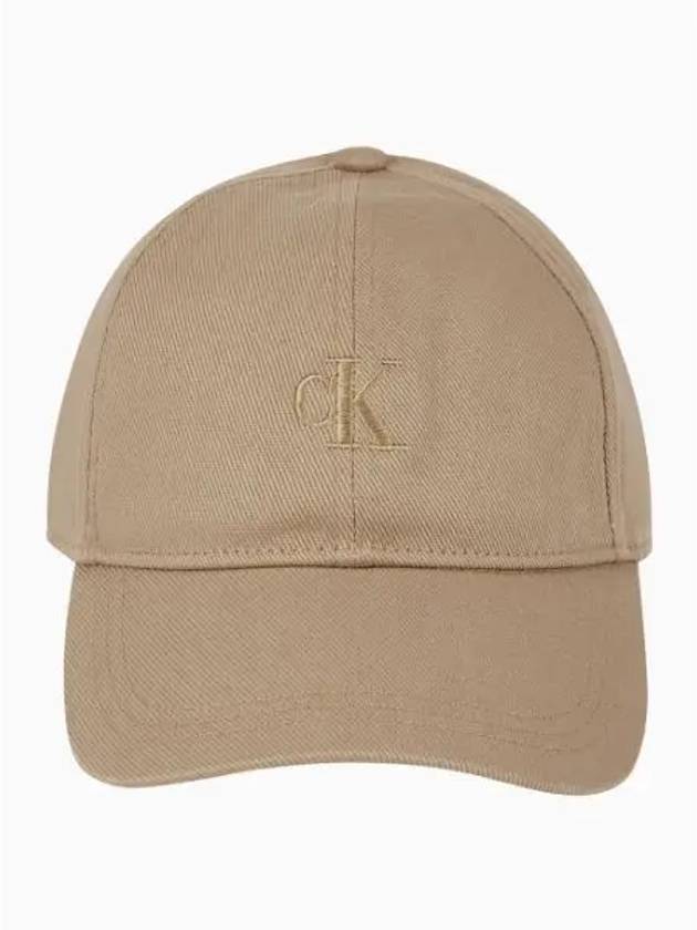 JEANS Unisex CKJ Small Monogram Logo Ball Cap 4K5032G PAI - CALVIN KLEIN - BALAAN 1