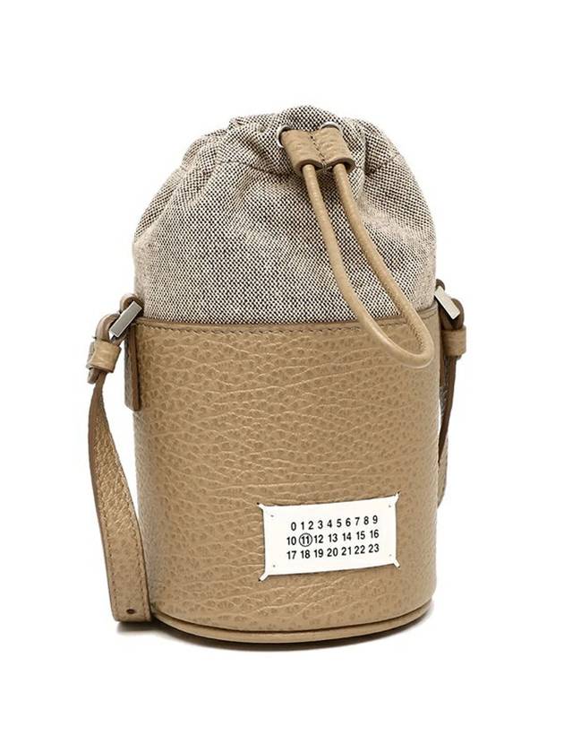 5AC Micro Bucket Bag Tan - MAISON MARGIELA - BALAAN 1