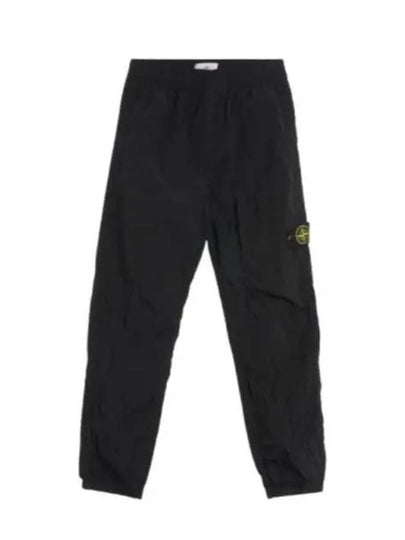 31019 Nylon Metal Econyl Track Pants Black - STONE ISLAND - BALAAN 2