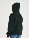 Overfit hooded knit DEEP GREEN - BLACKBROWN - BALAAN 4