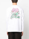 Desenho Manches Longues Daisy Logo Cotton Long Sleeve T-Shirt White - JACQUEMUS - BALAAN 6