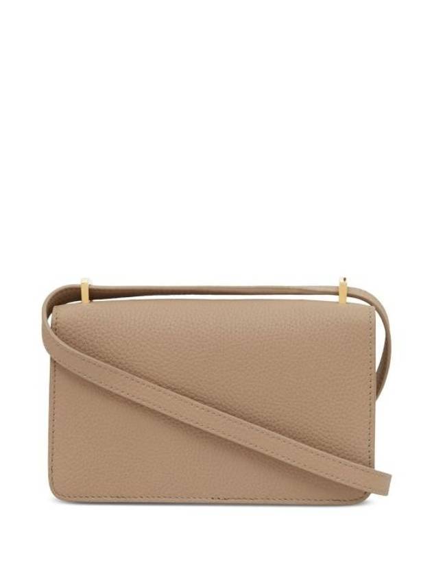 TB Logo Calfskin Mini Cross Bag Beige - BURBERRY - BALAAN 8