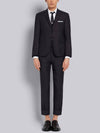 Men's Signature Classic Wool Suit Black - THOM BROWNE - BALAAN 2