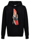 Gnome Print Hoodie Black - JW ANDERSON - BALAAN 2