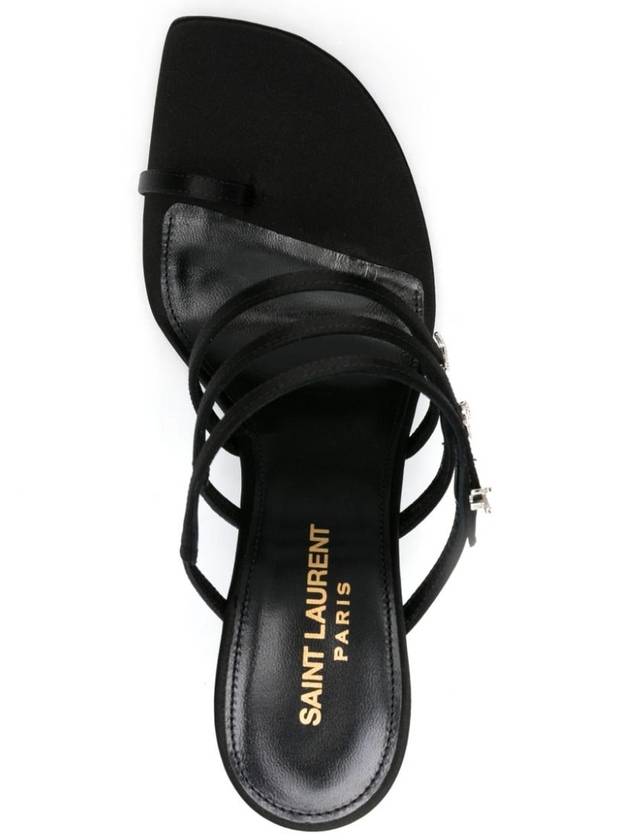 Sandals 7752149QNAG1000 BLACK - SAINT LAURENT - BALAAN 5