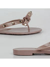 Women's Rockstud Flip Flops Beige - VALENTINO - BALAAN 3