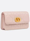 Chain Pouch Powder Pink Macrocannage Sheepskin S5225UDAX M413 - DIOR - BALAAN 2