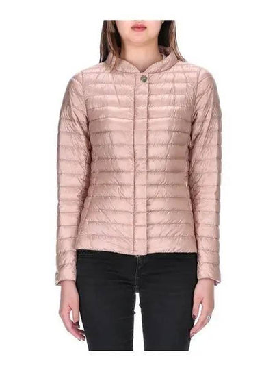 Elena Slim Fit Bomber Padding Indie Pink - HERNO - BALAAN 2