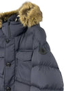 CHEVREUSE Short Padded Jacket Midnight Dark Blue - MONCLER - BALAAN 3