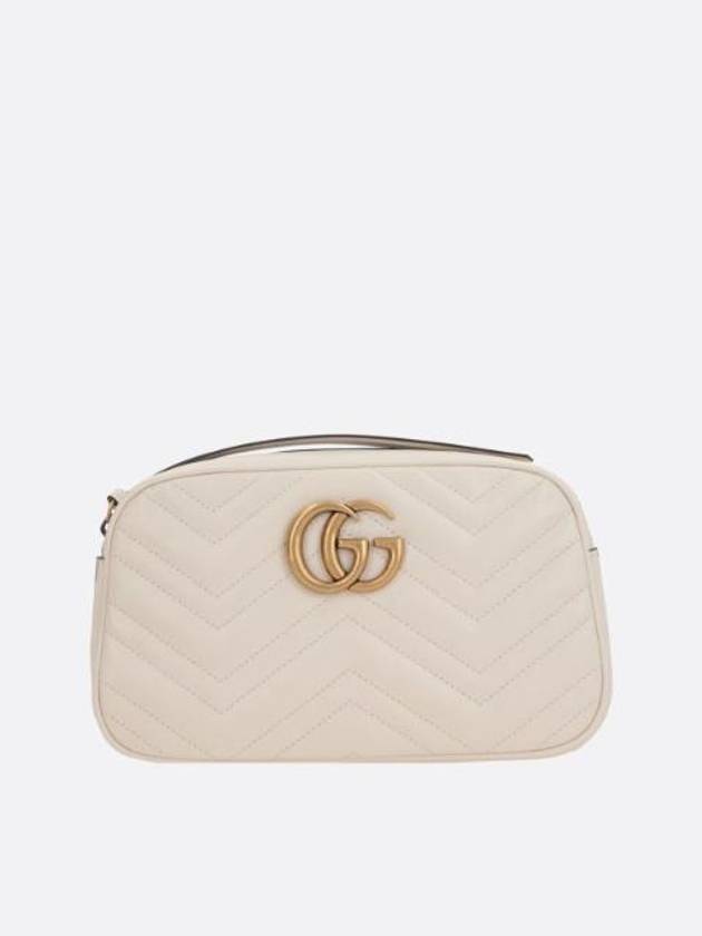 Women’s Marmont Small Shoulder Bag White - GUCCI - BALAAN 1