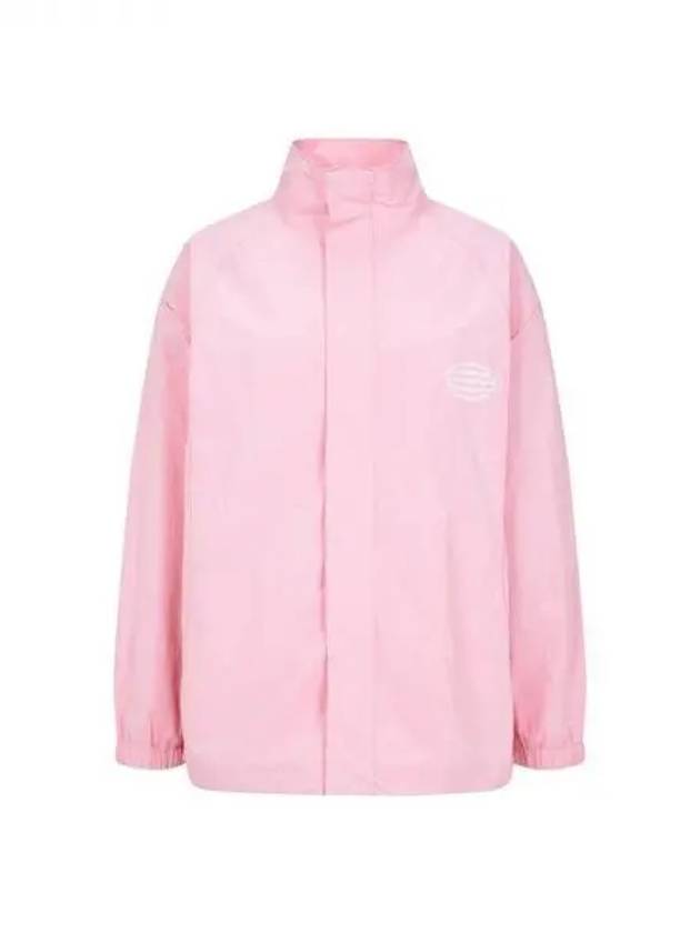 Beaded nylon track jacket pink 271026 - ALEXANDER WANG - BALAAN 1