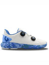 Men's G Drive Perforated TPU Camo Spikeless White Blue - G/FORE - BALAAN 3