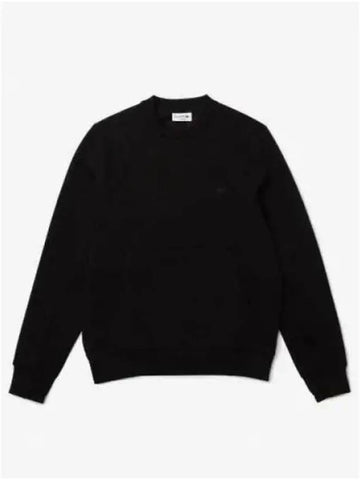 Men s Active Double Face Sweatshirt Black - LACOSTE - BALAAN 1