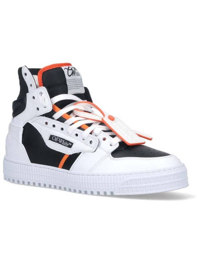 3 0 Off Court Low Top Sneakers Black White - OFF WHITE - BALAAN 3