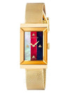 G-Frame Mesh Watch Gold - GUCCI - BALAAN 3