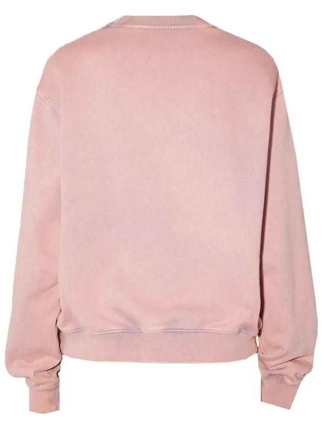 Blurred Logo Sweatshirt Faded Purple - ACNE STUDIOS - BALAAN 4