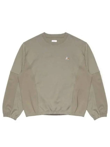 24 Paneled Crewneck RBMW089JY02 GRN0004 - ROA - BALAAN 1