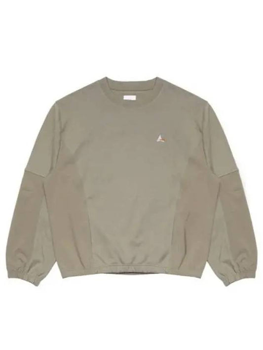 24 Paneled Crewneck RBMW089JY02 GRN0004 - ROA - BALAAN 1