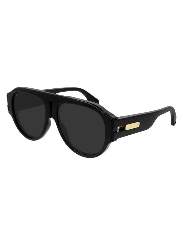 Eyewear Logo Sunglasses Black - GUCCI - BALAAN 1