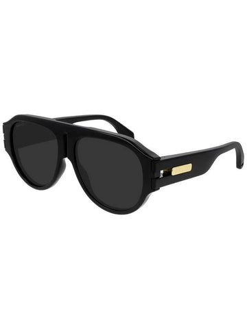 Eyewear Logo Sunglasses Black - GUCCI - BALAAN 1