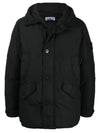 Naslan Light Watro Down Parka Black - STONE ISLAND - BALAAN 2