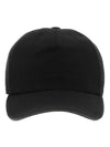 Couture Embroidered Logo Ball Cap Black - DIOR - BALAAN 1