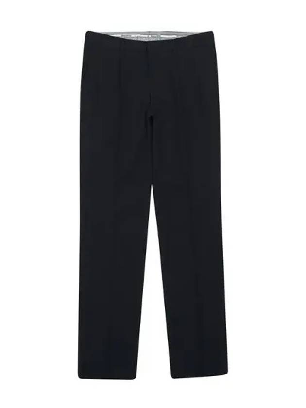 Antibacterial Polygiene Processed Slacks GS5202EA - BLACK&WHITE - BALAAN 6