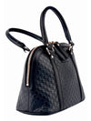 Microssima Small Dome Tote Bag Black - GUCCI - BALAAN 4