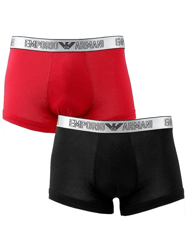 Boxer 2 Pack Trunk 111210 3F598 05720 - EMPORIO ARMANI - BALAAN 1