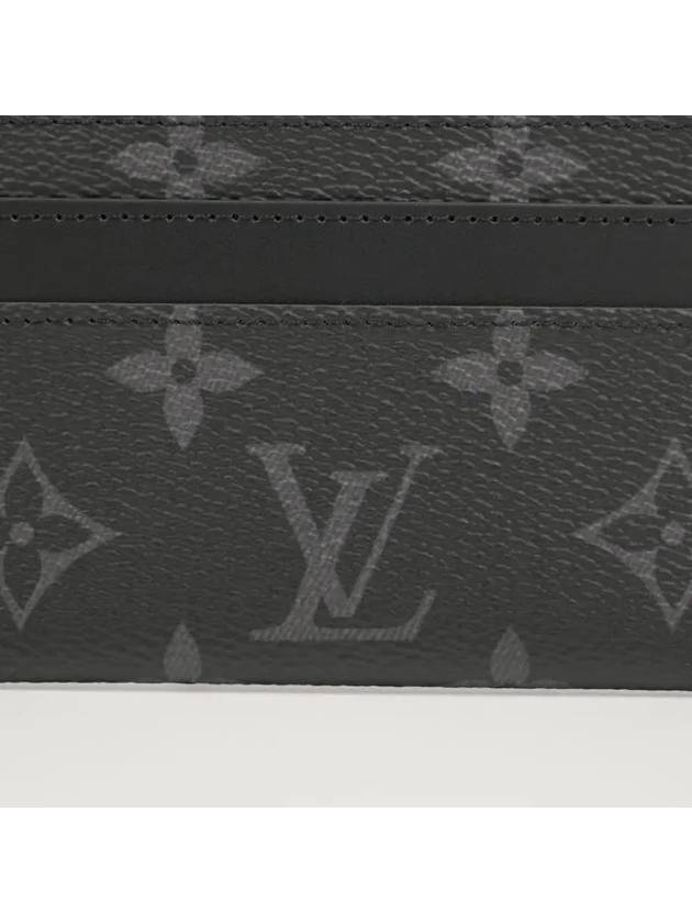 Louis Vuitton Double Card Holder Monogram Eclipse M62170 - HERMES - BALAAN 5