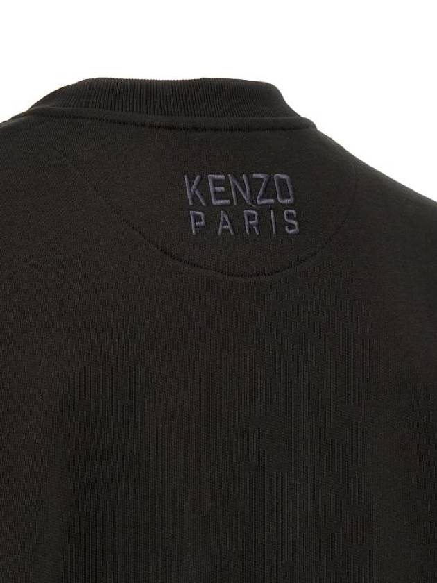 Kenzo logo patch crewneck sweatshirt - KENZO - BALAAN 5