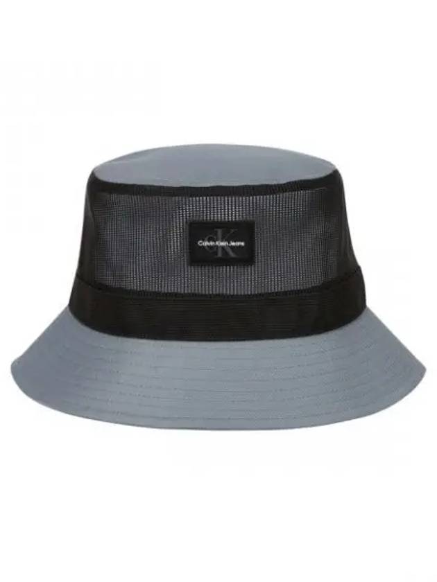 JEANS Men s Gray CKJ Sports Essential Bucket Hat K510466 PN6 - CALVIN KLEIN - BALAAN 1