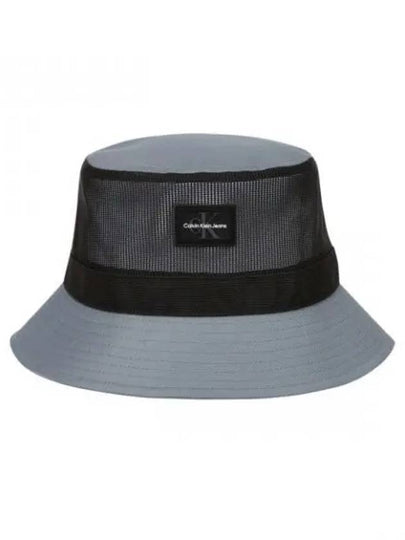 JEANS Men s Gray CKJ Sports Essential Bucket Hat K510466 PN6 - CALVIN KLEIN - BALAAN 2