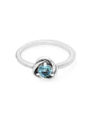 Moments Sea Aqua Blue Eternity Circle Ring Silver - PANDORA - BALAAN 3