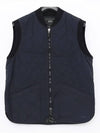 Quilted Vest Navy - A.P.C. - BALAAN 3