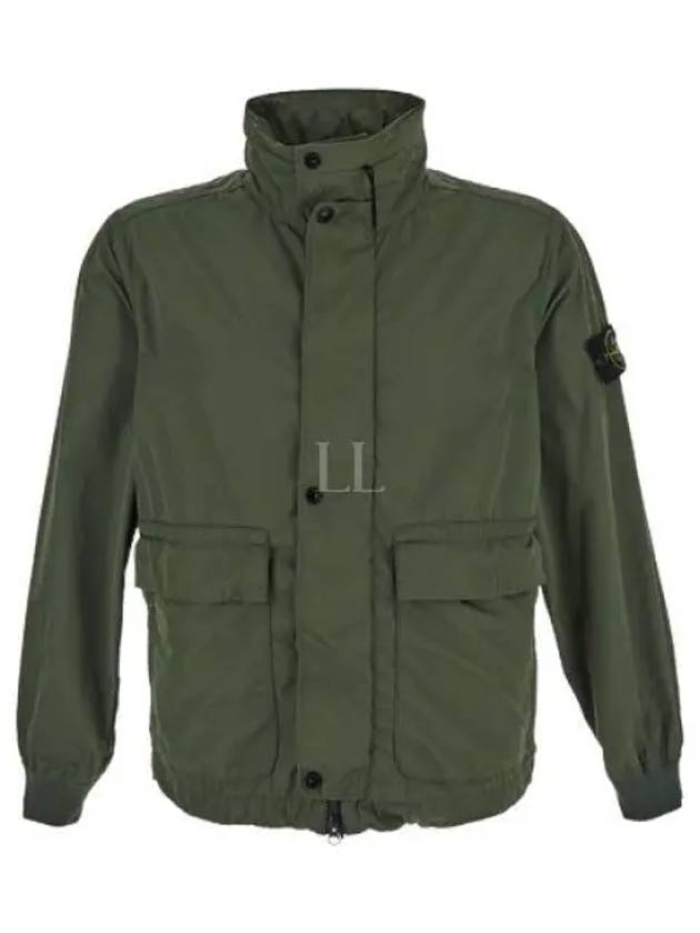 Compass Badge Jacket Dark Green - STONE ISLAND - BALAAN 2