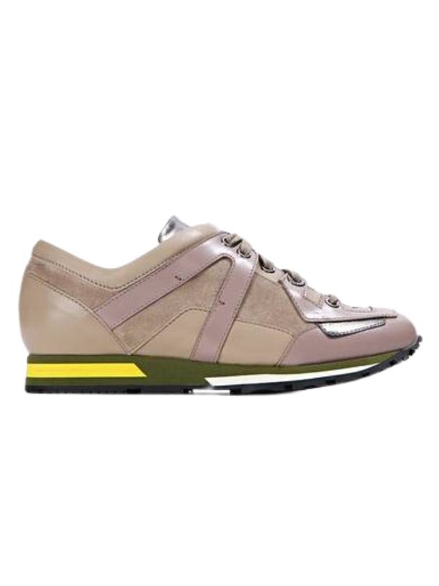 New Trainer Running Low Top Sneakers Beige - LANVIN - BALAAN 1