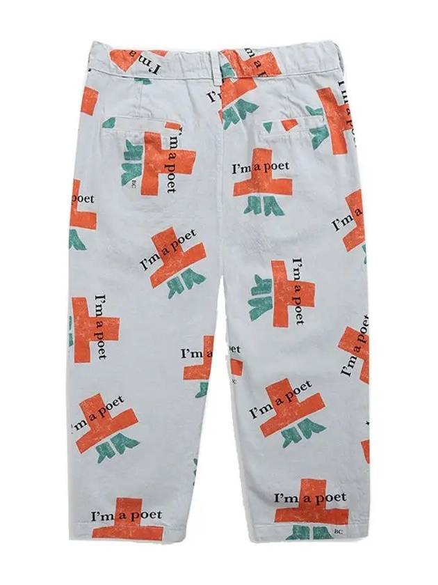 Kids Graphic Print Chino Pants 122AC058 900 - BOBO CHOSES - BALAAN 3