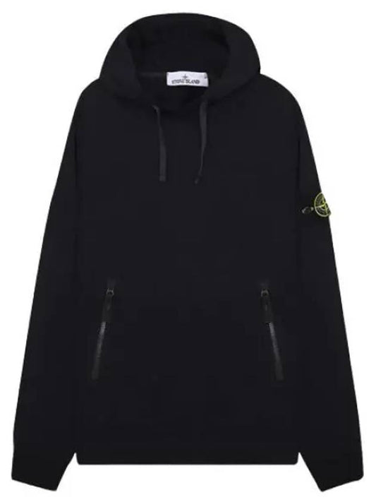 Garment Dyed Badge Hoodie Men - STONE ISLAND - BALAAN 1