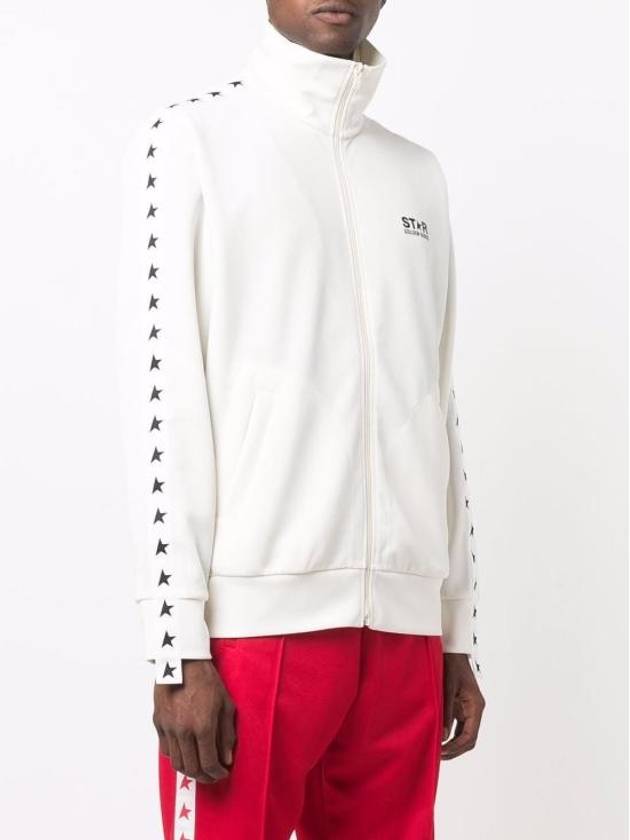 Star Collection Dennis Track Jacket White - GOLDEN GOOSE - BALAAN 3