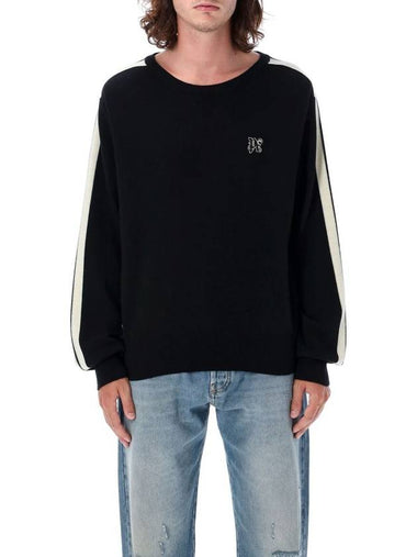 Palm Angels Pa Monogram Track Sweater - PALM ANGELS - BALAAN 1