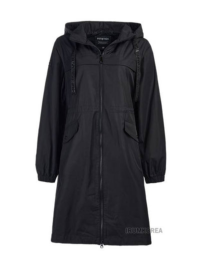 Melissa Long Windbreaker Black - DUVETICA - BALAAN 2