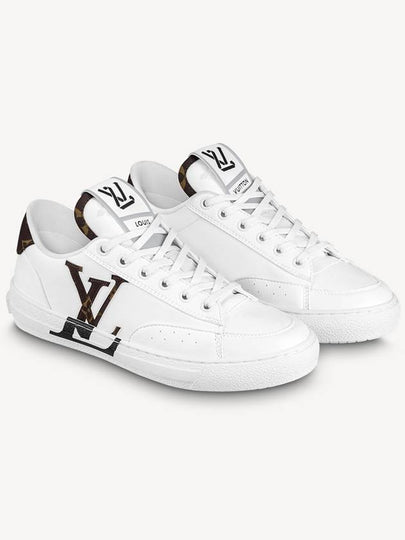 Charlie Monogram Signature Low Top Sneakers White - LOUIS VUITTON - BALAAN 2