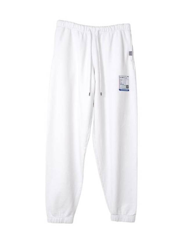 French Terry Easy Track Pants White - MAISON MIHARA YASUHIRO - BALAAN 2