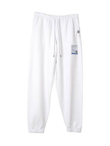 French Terry Easy Track Pants White - MAISON MIHARA YASUHIRO - BALAAN 1