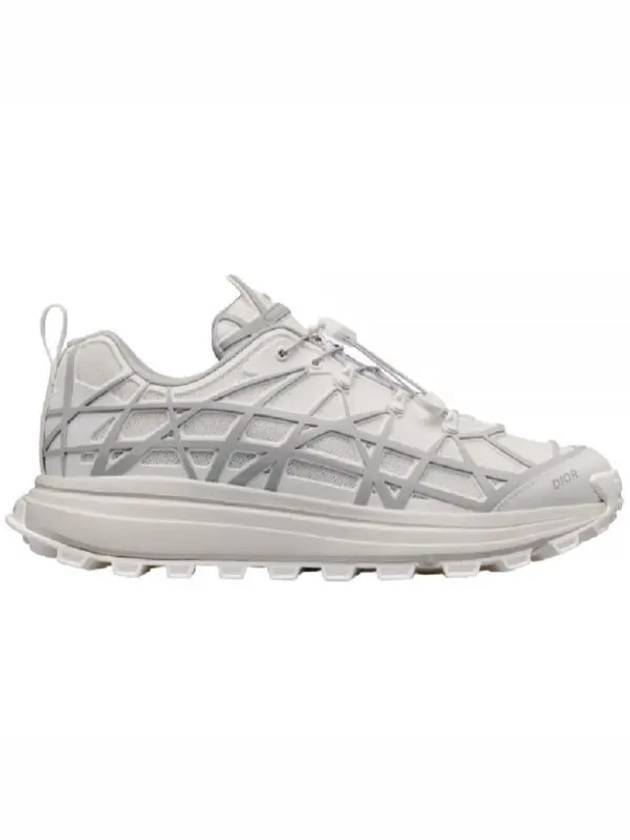 B31 Runner Technical Mesh Rubber Warped Low Top Sneakers White - DIOR - BALAAN 1